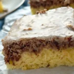 Saftige Nussschnitten vom Blech mit Schoko-Baiser 4 Saftige Nussschnitten vom Blech mit Schoko-Baiser