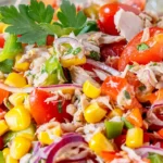 Proteinreicher Thunfischsalat nach traditioneller Art 4 Proteinreicher Thunfischsalat nach traditioneller Art