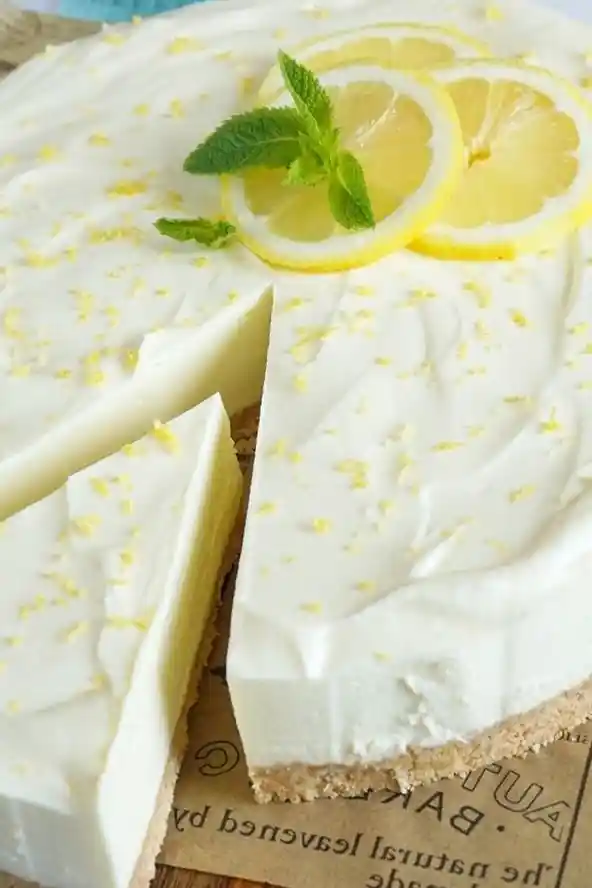 Zitronige Philadelphia-Torte ohne Backen 3 Recipe image
