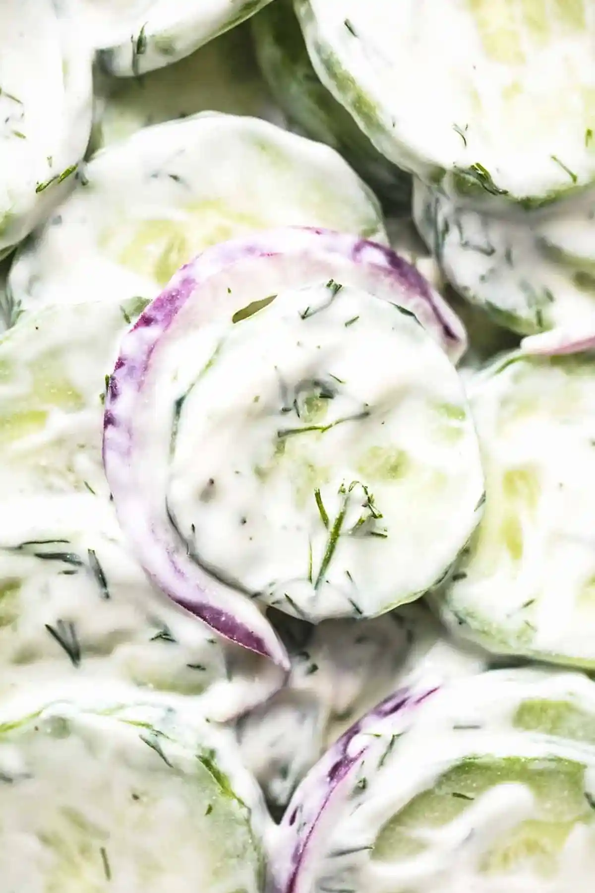 Cremiger Gurkensalat mit Dill und Zitrone 3 Recipe image