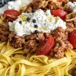Pasta mit würziger Rinder-Salsiccia und cremigem Burrata 4 Pasta mit würziger Rinder-Salsiccia und cremigem Burrata
