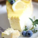 Zitroniger Käsekuchen mit Lemon Curd Topping 4 Zitroniger Käsekuchen mit Lemon Curd Topping