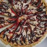 Pflaumentarte mit Mandelcreme-Füllung 4 Pflaumentarte mit Mandelcreme-Füllung