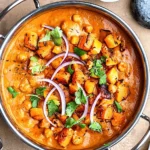Geröstetes Butternusskürbis-Kichererbsen-Curry 4 Geröstetes Butternusskürbis-Kichererbsen-Curry