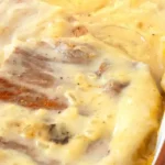 Saftige Schnitzelpfanne mit Zwiebel-Rahm-Soße 4 Saftige Schnitzelpfanne mit Zwiebel-Rahm-Soße