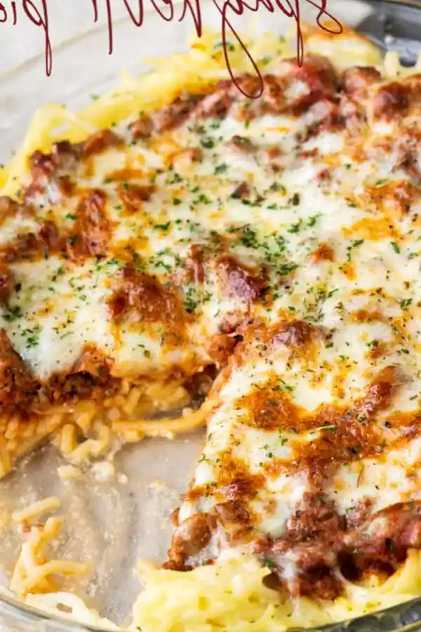 Herzhafter Spaghetti-Kuchen mit Ricotta-Boden 3 Recipe image