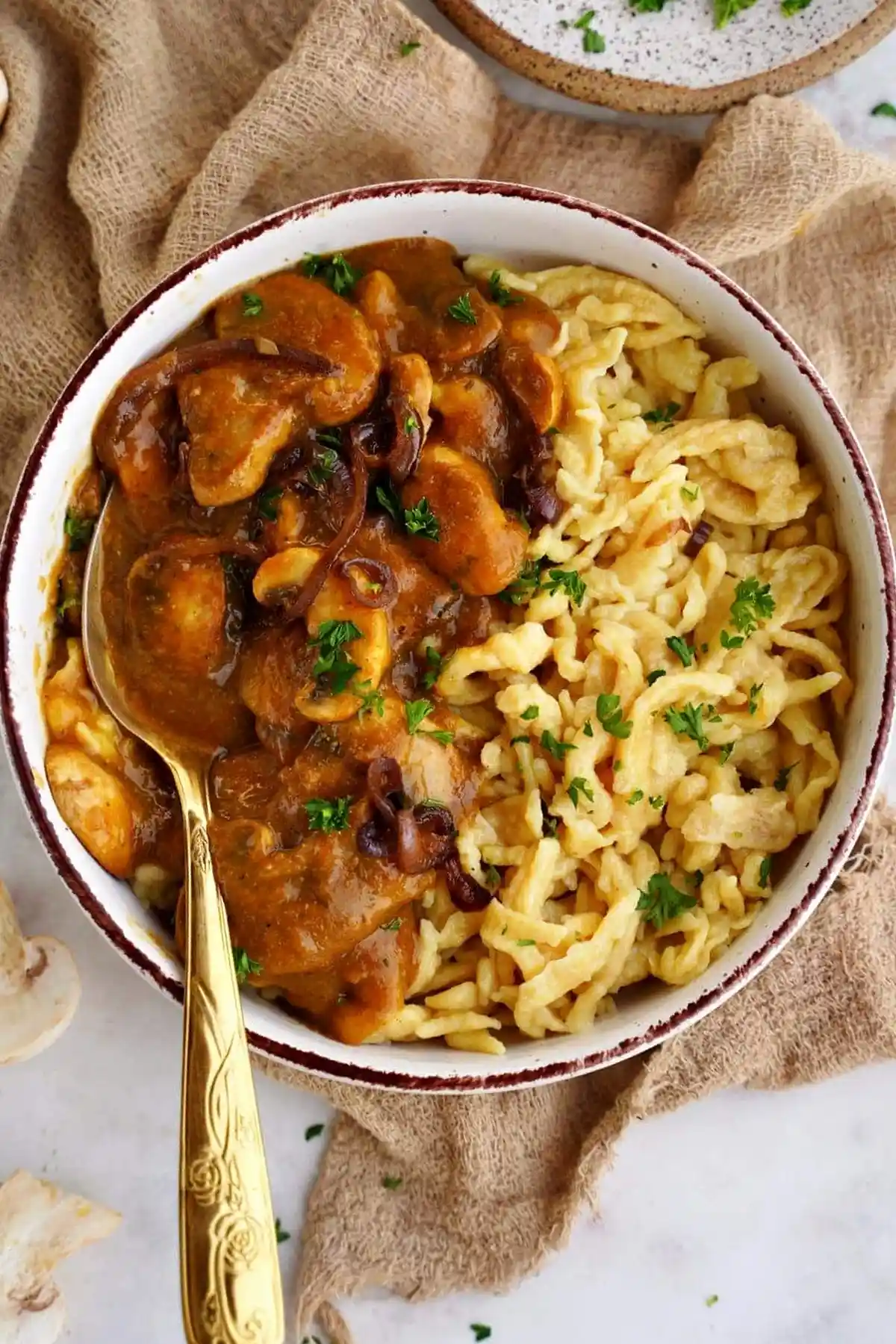 Vegane glutenfreie Spätzle selber machen 3 Recipe image