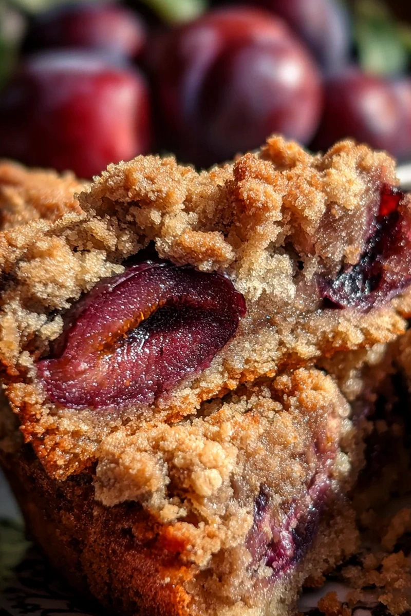 Walnuss-Zwetschgenkuchen mit Zimt-Streuseln 3 Recipe image