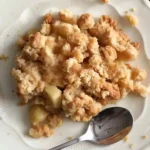 Knuspriger Apple Crumble mit Zimt und Äpfeln 4 Knuspriger Apple Crumble mit Zimt und Äpfeln