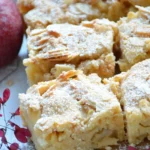 Zimt-Apfel-Blondies mit knuspriger Mandelkruste 4 Zimt-Apfel-Blondies mit knuspriger Mandelkruste