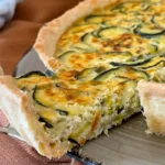Herzhafte Zucchini-Quiche mit Porree 4 Herzhafte Zucchini-Quiche mit Porree