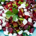 Rote Bete Salat mit Feta und Walnüssen 4 Rote Bete Salat mit Feta und Walnüssen