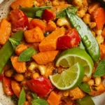 Würziges Süßkartoffel-Curry mit Kokosmilch 4 Würziges Süßkartoffel-Curry mit Kokosmilch